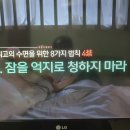 최고의 수면을 위한 4금,4행 법칙 이미지