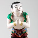 평창 상원사 문수전 목조동자상(3구) 이미지