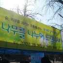 나무 나눠주기 마로니에공원 후기~