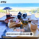 꽃향기 바다내음 | 송정 오션뷰 카페 | 수월경화 프리미엄티와 달보드레상자가 맛있는 카페 방문후기