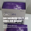 향기365 | [생활용품] 건조기시트 추천-드라이365 특대형 건조기 시트 라벤더 코튼 플라워향 후기 💜