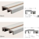 PVC GASKET FRAMES --- 재현하늘창 문틀 규격 (ABS도어?) 이미지