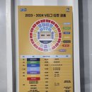 수원실내체육관 V리그: 현대건설 vs 흥국생명 S6 구역 1열 시야