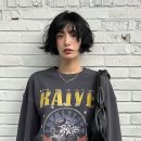 단발머리 이미지