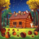 통나무숲속마을 이미지