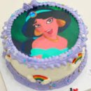 공주-74 | 🎂나만의 자스민공주 생일케이크 주문제작 후기