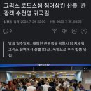 그리스 산불로 대혼란 이미지