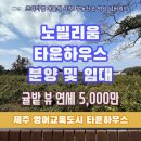 구억리공인중개사사무소 | 제주 영어교육도시 노빌리움 타운하우스 연세│구억리 단독주택 60평 방 4 욕실 3 즉시 입주