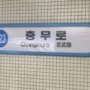 충무로역 4호선 이미지