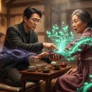 6화: [목(木)의 힐링] 어깨와 허리가 아픈 전통 찻집 주인의 아픈 곳을 치유하는 청록빛 각성 이미지