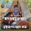 고한읍 종합복지회관 3층 | [키즈카페] 육아종합지원센터 vs 공동육아나눔터 비교 이용가격 이용시간 주말운영 예약 여부