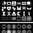ABSTRACT VECTOR SHAPES ICON 이미지