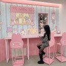 (주)토리아트 | 마이멜로디 하모니카페 방문 후기 | 카페 단독 한정 굿즈 겟!