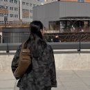 러블리주니 | 카모자켓 코디 봄 스타일링｜캐주얼+러블리 믹스