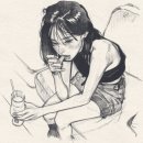 연필 드로잉 이미지