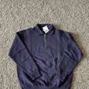 Wheel Half Zip Collared Sweat Shirt Navy/ 142-86017 / 더블웍스 루프휠 하프집업 랜덤워크 구매 후기