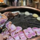 청와대소금구이 | 선릉 회식 한돈 삼겹살, 항정살 맛집 단체 후기! 주차 가능 :: 청와대소금구이