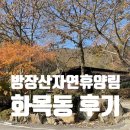 방장산자연휴양림 가족여행으로 딱 ! 11인실 화목동 후기 :)