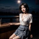 산아래호수 이미지