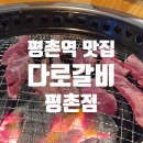 평촌교통 | 평촌역고기집 다로갈비 소갈비 후기