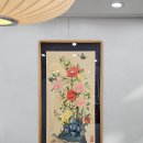 민화모란도 이미지