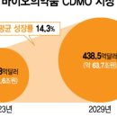 판 커지는 CDMO 시장 가파른 성장세 전망 이미지