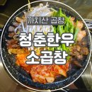 청춘스크린 | 까치산곱창 청춘한우소곱창 까치산역점, 곱이 가득하고 고소한 한우모듬구이