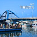 속초사잇길 제4길 | 속초 여행 가볼만한곳 갯배! 주차 정보와 속초 먹거리 맛집 추천