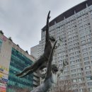 평촌역 광장 분수대 이미지