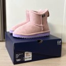2~3만원 대, 키즈 핑크 겨울부츠 추천 (내돈내산) / <b>GAP</b> <b>갭</b> 스웨이드 윈터 어그부츠