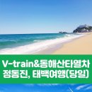 동해산타열차 정동진 태백여행 이미지