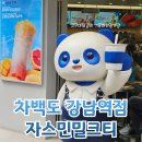 차백도 강남역점 자스민밀크티 내돈내산 후기 TWS 콜라보 메뉴 슬리브