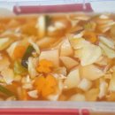 간단하게 만들어 보는 양배추 물김치~ 이미지