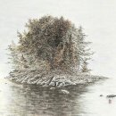 설경산수화 이미지