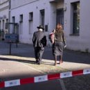 베를린 유대교 회당에 화염병 투척 - 경찰 이미지