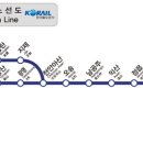 호남선 ktx 노선도 및 시간표 요금정보 이미지