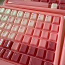 푸딩PC | 스웨그키 핑크 키캡:: DMK Bunny Dessert 반투명 푸딩 키캡 커스텀 후기, QK80MK2 빌드