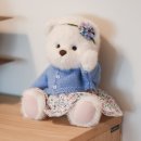 테디테일즈 레나베어 물망초 인형 귀여움 끝판왕 | 출산선물