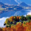 오스트리아 그룬들제 호수 Austria Grundlsee Lake 이미지