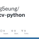 [openCV-python] 7장, 8장 이미지