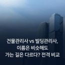 대원리츠공인중개사사무소 | 건물관리사 vs 빌딩관리사, 이름은 비슷해도 가는 길은 다르다? 전격 비교