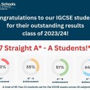 Remarkable results in the IGCSE examinations 2023-2024 이미지