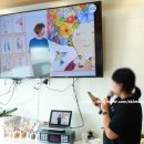 효성비전노인복지센터 | [효성동 요양원 효성비전노인복지센터] &#34;스티커 하나, 웃음 하나&#34; 인지 자극 미술 활동