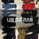 써브스크린 | 나의 등산용 장갑에 대한 뻘글