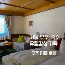 7617 | 무주 티롤호텔 프리미엄룸 숙박후기 설 연휴 아이들 스키 강습 만선 숙소 추천
