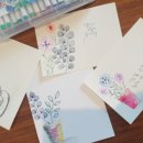 감성수채&펜드로잉 이미지