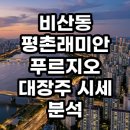 안양도시공사 | 안양 비산동 평촌래미안푸르지오 대장주 시세 분석 및 임장 후기 결론