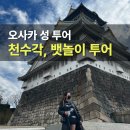 당구전쟁 | 오사카성 벚꽃 입장료 뱃놀이 천수각 역사투어 후기