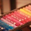 부드러운 색감, 오일 파스텔 이미지