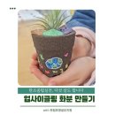 한림초등학교 병설유치원 | 탄소중립실천, 다섯 살도 합니다. 커피박 새활용 화분 만들기 제주출강